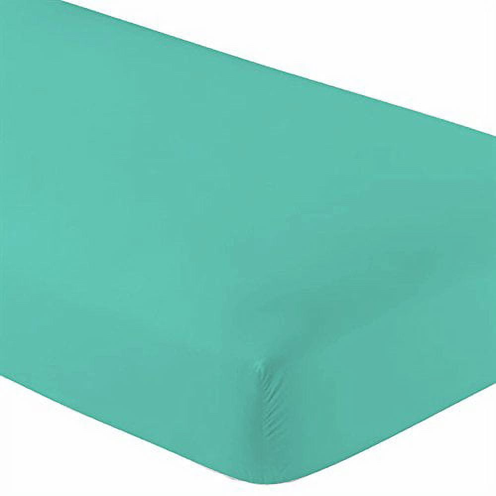 Knit Jersey 100% Cotton 2 Twin XL Fitted Bed Sheets (2-Pack) Soft and