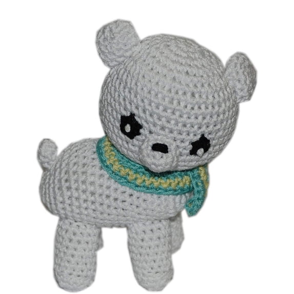 Knit Knacks Organic Cotton Pet Dog Toys, "Winter Friends Group" (Choose from 7 options!)