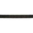 thumbnail image 1 of Knit Metallic Stretch Trim 1" X 10yd - Black, 1 of 1