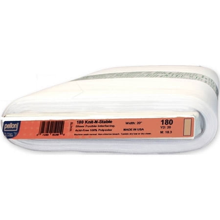 Knit-N-Stable Stabilizer White 20"X20yd FOB: MI
