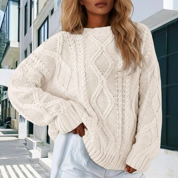Knit Oversized Turtleneck Sweater Soft Warm Winter Pullover Cozy Yarn Fashion Tunic Long Sleeve Loose Fit Comfortable Elegant Fall Outerwear