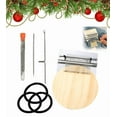 thumbnail image 1 of Knit Patch Loom kit, Patch Maker Loom, Knitpatch Patchmaker Kit, Weave Darning Looms Knitting Machine, Wooden Yarn Knitting Tool for Mending Jeans Socks Clothes 21 Hooks, 1 of 7