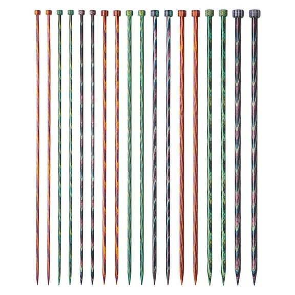 Knit Picks Mosaic 14 inch Wooden Straight Knitting Needle Sets