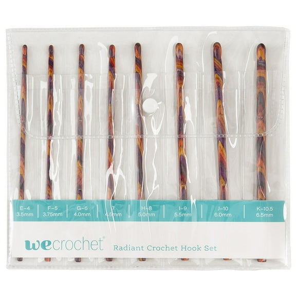 Knit Picks Radiant Wood Regular Crochet Hook Set
