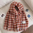 thumbnail image 1 of Knit Plaid Scarf for Women, Oversized Soft Fringe Winter Scarf Shawl, 160x60cm,160*60cm,32, 1 of 59