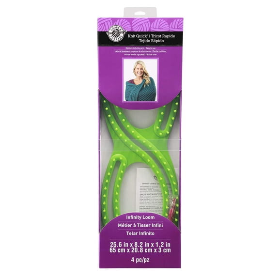Knit Quick Infinity Loom by Loops & Threads