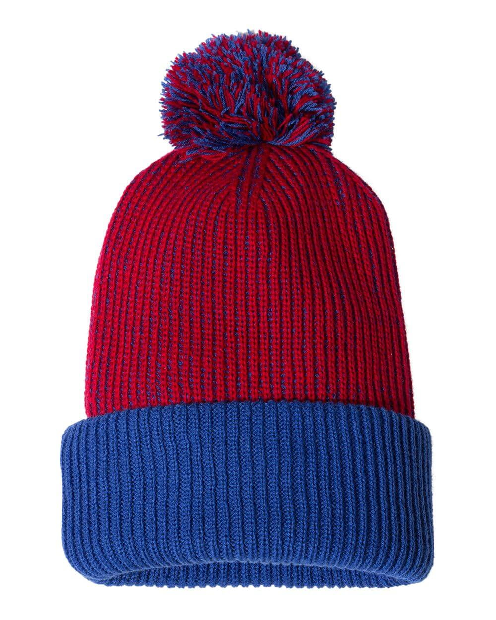 equal beanie blue×red Blue Claws HWLL Cuffed Beanie