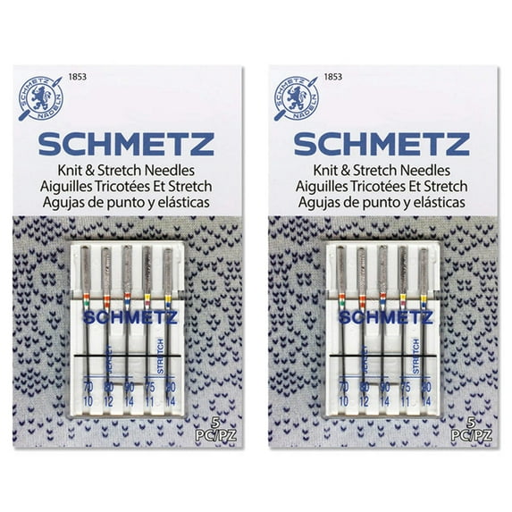 Knit & Stretch Combo Sewing Machine Needle Pack