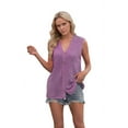 thumbnail image 1 of Knit Vest for Women Spring Summer V Neck Sleeveless Sweater Button Down Cardigan Casual Cute Tank Tops  L, 1 of 6