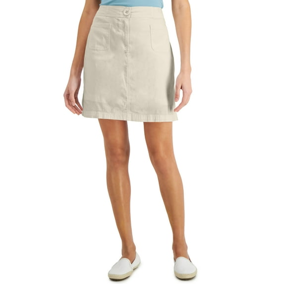 Knit Waistband Skort Stonewall 8