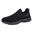thumbnail image 1 of Knit Walking Shoes for Men S𝗅ip On Laceless Sport Shoes Lightweight Non-S𝗅ip L𝗈afers Shoes Wide Width Cushion Sneakers Breathable Casual Athlet𝗂c Shoes, 1 of 3