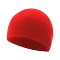 thumbnail image 1 of Knit Winter Beanies, CQXIDFH Knit Breathable Beanie Cap, Soft Cotton Skully Hat, Casual Daily Outdoor Headwear for Men and Women, Beret Hat (Red, One Size), 1 of 3