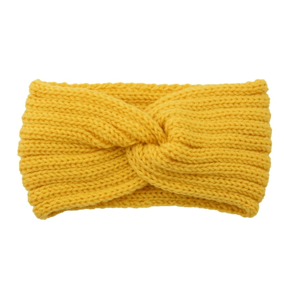 Knit Winter Headband for Women with Ear Warmer Soft Stretch Design