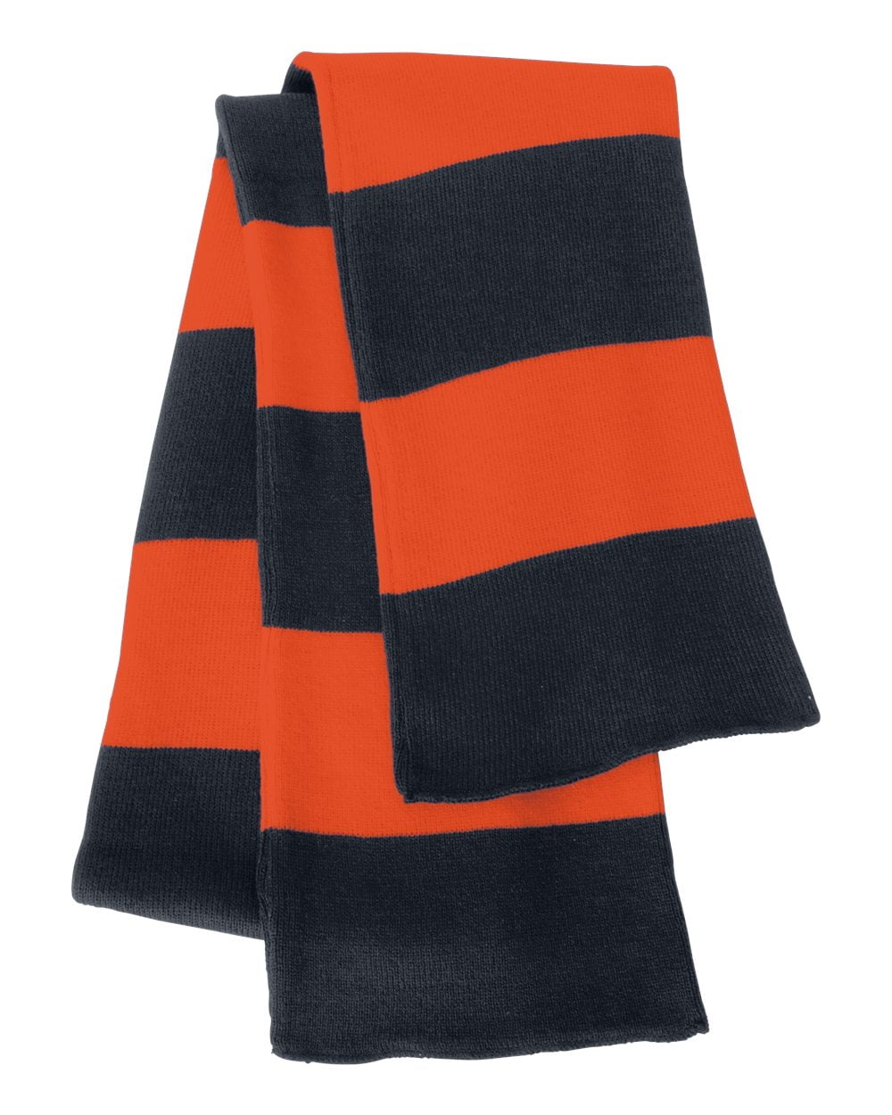 Orange and sales black scarf
