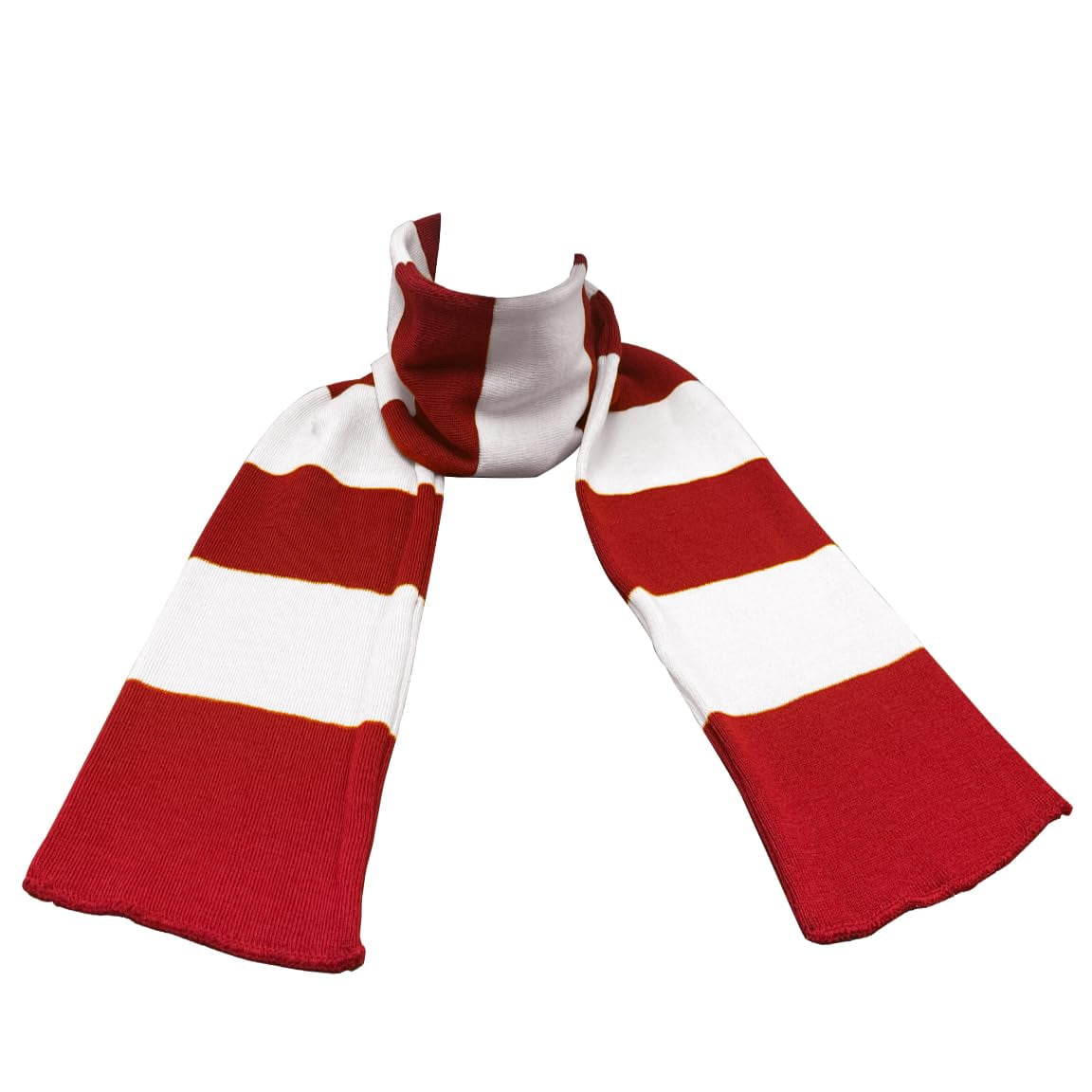 Knit Winter Rugby Striped Scarf for Men & Women - Stay Warm