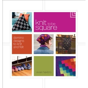 Pre-Owned Knit to Be Square: Domino Designs to Knit and Felt (Paperback) 159668089X 9781596680890