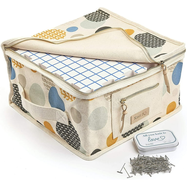 KnitIQ Premium Mat Set  Artisan Design Blocking Mats for Knitting