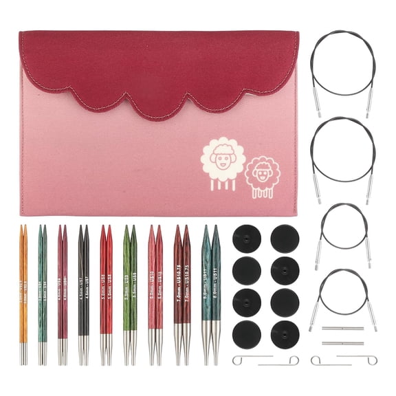 KnitPro Dreamz Deluxe Interchangeable Needle Set 5" (13cm) -US 2.5 to 11