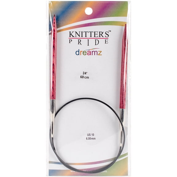 KnitPro-Dreamz Fixed Circular Needles 24"-Size 10/6mm