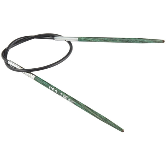 KnitPro-Dreamz Fixed Circular Needles 8"-Size 0/2mm