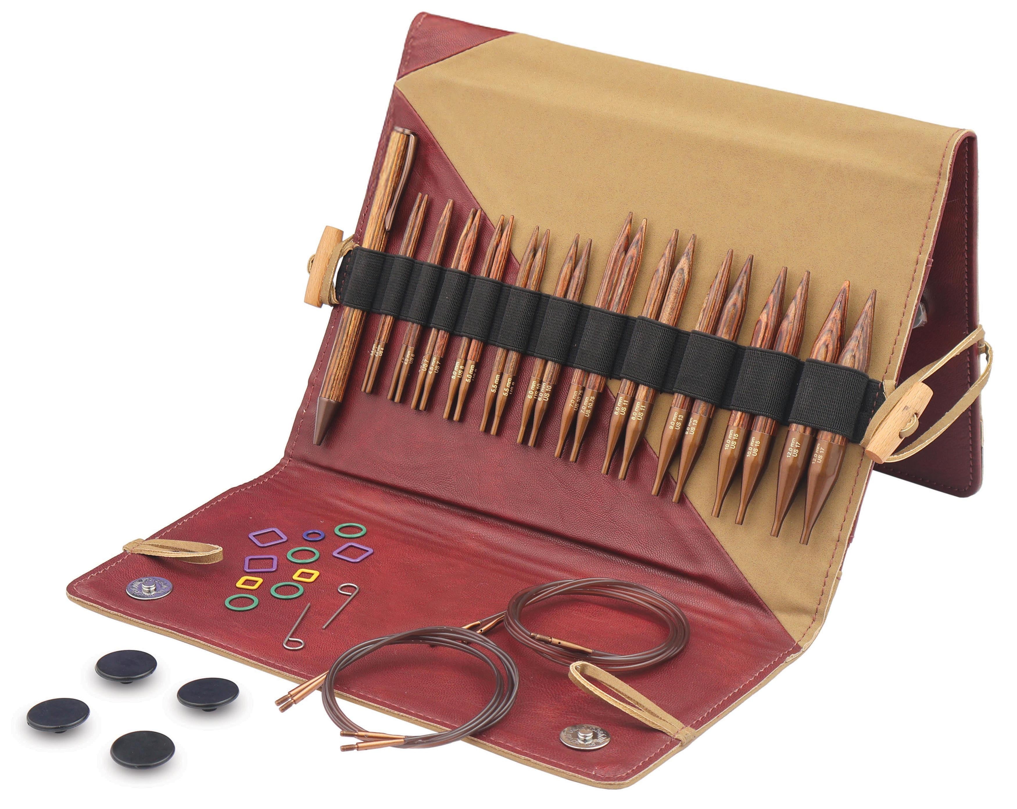 KnitPro-Ginger Deluxe Interchangeable Knitting Needle Set-13 Pair Of Needles - Special