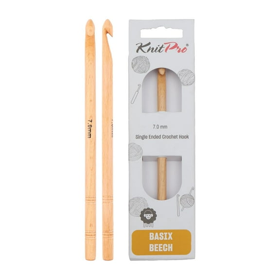 KnitPro - KnitPro Basix (7.00mm) Birch Crochet Hook - 1 Unit