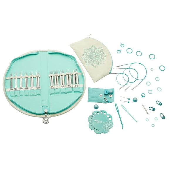 KnitPro-Mindful Warmth Interchangeable Knitting Needle Set-11 Pair Of Needles - 4" - Special