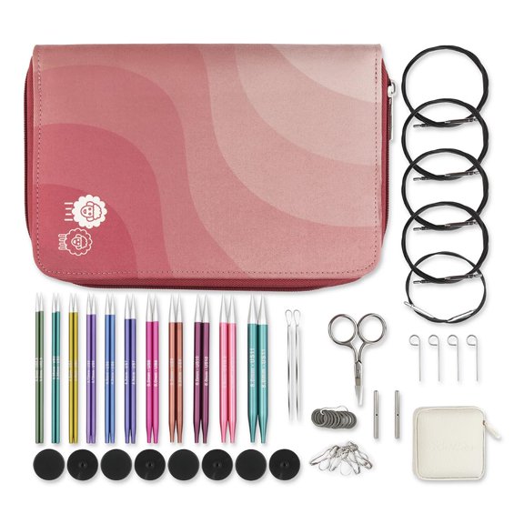KnitPro Knitting Pins Circular Interchangeable Standard Zing Regal Set