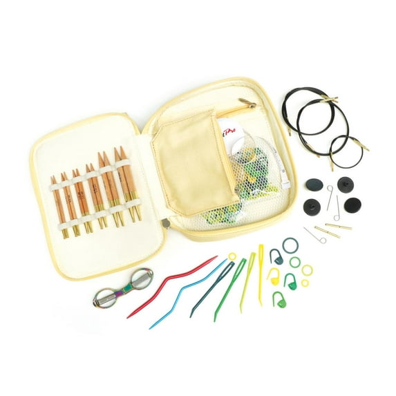 KnitPro Knitting Pins: Interchangeable Set: Basix: Beginner: 3.50cm - 8mm