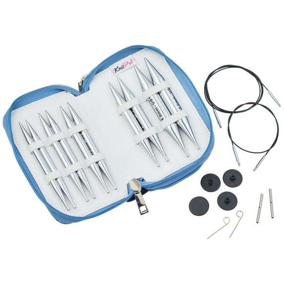 KnitPro-Nova Chunky Interchangeable Knitting Needle Set 5"-Set Of 5 Pair - Normal