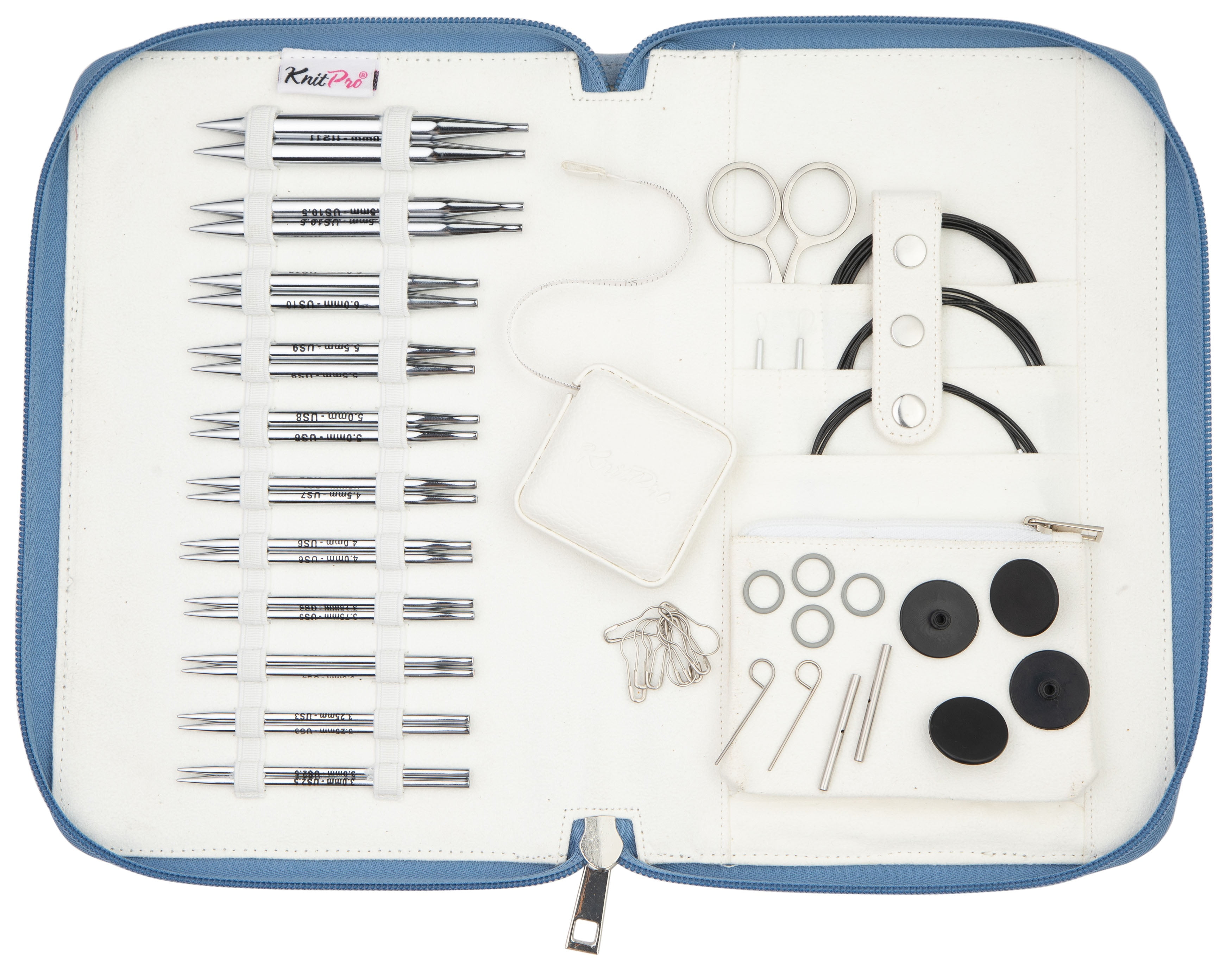 KnitPro-Nova Regal Interchangeable Knitting Needle Set 4"-Set Of 11 Pair - Special