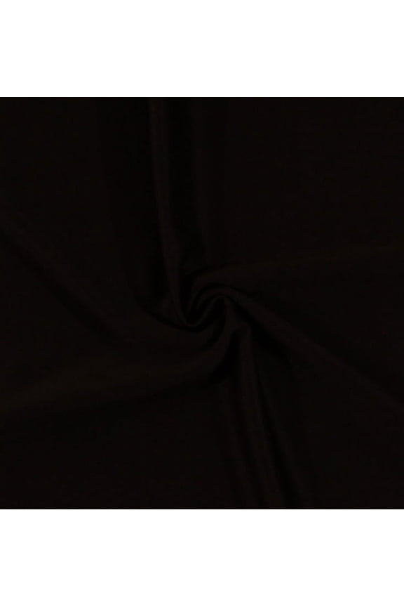 Knitek Techno Scuba Knit Black Polyester Spandex Stretch Fabric By the Yard (2044S-1N)