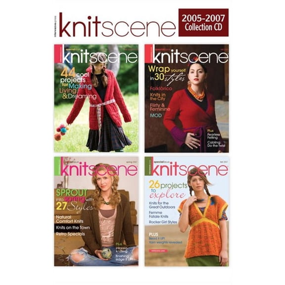 Knitscene 2005-2007 Collection CD