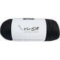thumbnail image 1 of Knitsilk 100% Merino Wool Yarn-Black | 200+ Yards| 100gx2 Count |200 Grams |Friendly Handcrafted Material for Knitting, Crochet, and & Weaving, 1 of 5