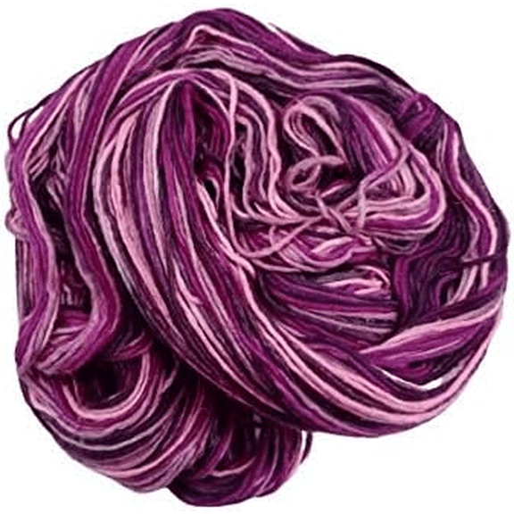 Knitsilk, 100% Recycled Silk Roving and Hand-Dyed Pure Mulberry Silk Yarn Perfect for Knitting, Crocheting, Weaving, and More 100 gm-225 Yards (Tokyo) (Pack of 3)