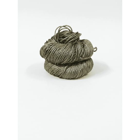 Knitsilk 3 Ply 100% Mulberry Silk Lace Weight Yarn | Perfect for Knitting & Crocheting and Weaving | Fine Quality Silk Yarn for Luxurious Creating Projects.(50 Grams 260 Yards, Olive)(Pack of 3)