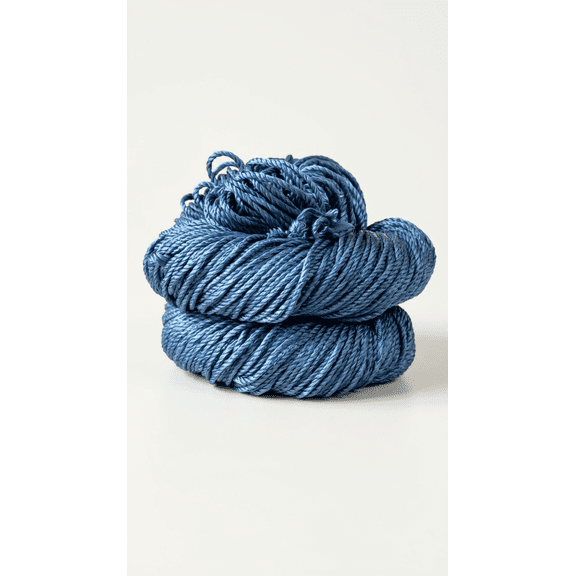 Knitsilk 3 Ply 100% Mulberry Silk Lace Weight Yarn| Perfect for Knitting & Crocheting and Weaving | Fine Quality Silk Yarn for Luxurious Creating Projects(50Gm260Yards, Twilight Blue)(Pack of 5)