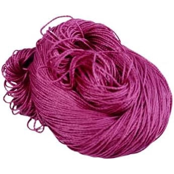 Knitsilk 3 Ply 100% Mulberry Silk Lace Weight Yarn | Perfect for Knitting & Crocheting and Weaving | Fine Quality Silk Yarn for Luxurious Creating Projects.(50Gm260Yards, Pink) (Pack of 3)