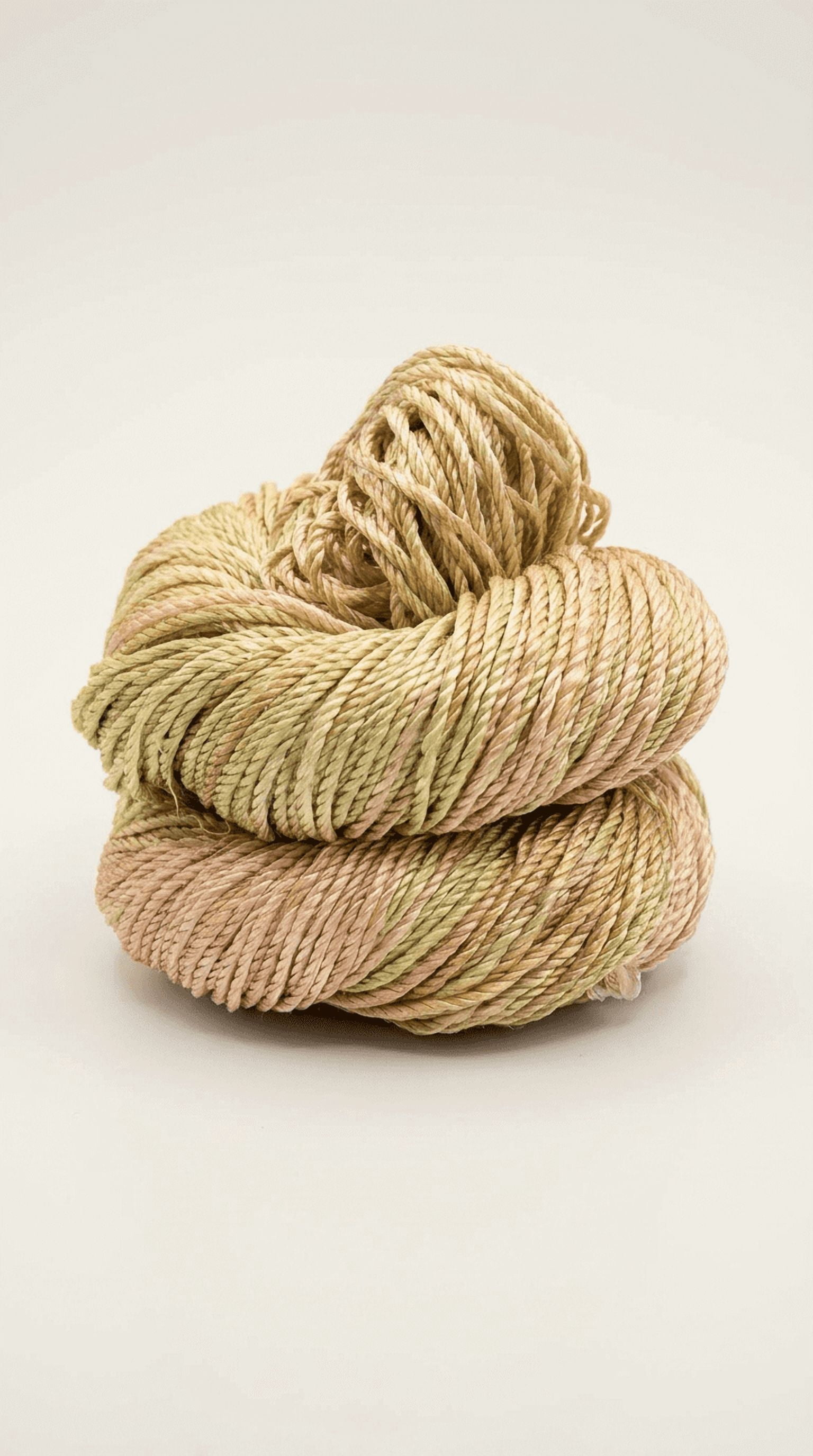 Knitsilk 3 Ply 100% Mulberry Silk Lace Weight Yarn, 50Gm-260Yards, Gold