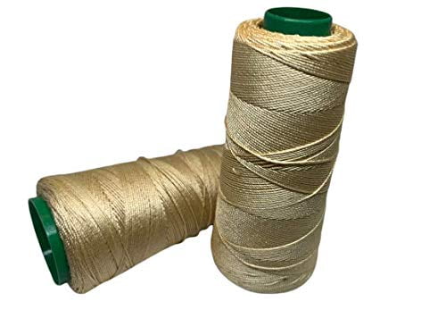 Knitsilk 3 Ply 100% Mulberry Silk Yarn Solid Colors, 50 Grams, 260 Yards, Great for Knitting, Crochet, Weaving, Tapestry - fair Trade (Beige)(Pack of 2)