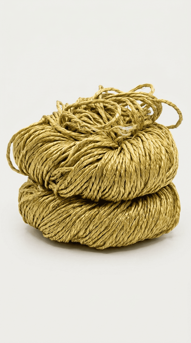 Knitsilk 3 Ply 100% Mulberry Silk Yarn Solid Colors, 50 Grams, 260 Yards, Great for Knitting, Crochet, Weaving, Tapestry (Super Gold)(Pack of 2)