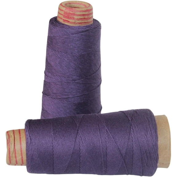 Knitsilk DK Silk Cotton Yarn -8 ply| 2/60NM,180 yards per cone | 50gm per Cone | Great for Knitting, Crocheting and Crafting | Purple | Pack of 1
