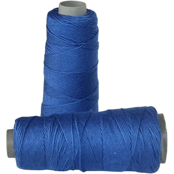 Knitsilk DK Silk Cotton Yarn -8 ply| 2/60NM,180 yards per cone | 50gm per Cone | Great for Knitting, Crocheting and Crafting | Royal blue |Pack of 1