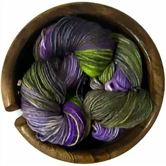 Knitsilk Silk Roving Worsted Yarn 100% Recycled & Hand-Dyed Mulberry Silk - Luxurious and Versatile for Scarves, Knitting,Crafting| 100 gm-225 Yards Sydney