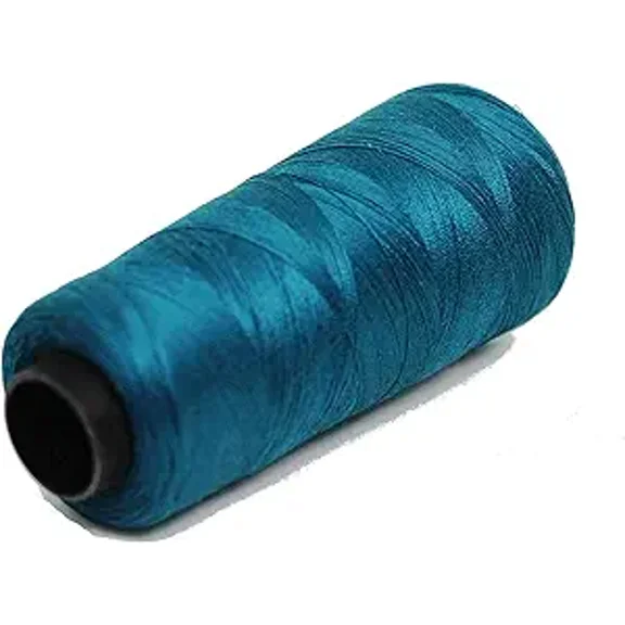 Knitsilk Pure Silk Viscose Blend Yarn in Cones -Perfect for Crochet and Knitting,Jewellery and DIY Projects(2ply-75yards-Aqua blue-Pack of 1)