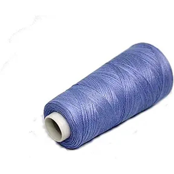 Knitsilk Pure Silk Viscose Blend Yarn in Cones -Perfect for Crochet and Knitting,Jewellery and DIY Projects(2ply-75yards-Twilight blue-Pack of 1)