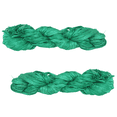 thumbnail image 1 of Knitsilk Recycled Sari Silk Ribbon Yarn|Best for Crochet, Knitting, and Embroidery |Sustainable and Unique|50 GMS-30Yards-Green|Pack of 1, 1 of 10