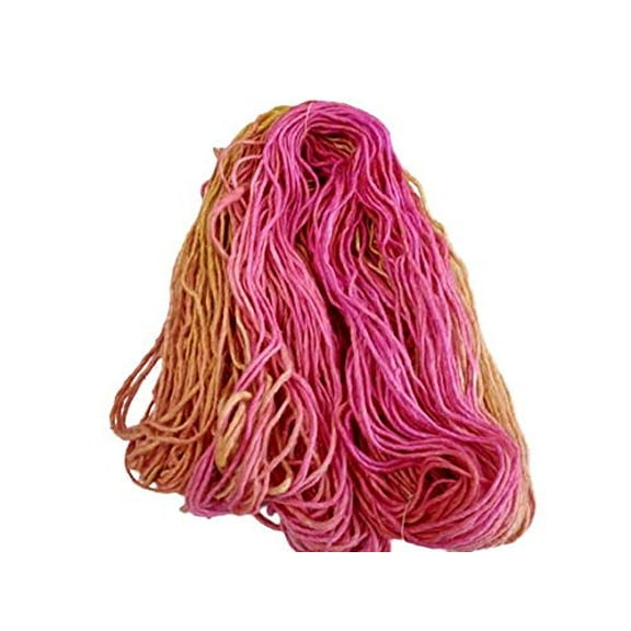 Knitsilk Silk Wool Blend Yarn Singles - Merino Silk Yarn ,Sport/dk Weight, Variegated Yarn, Tonal Yarn, Hand-Dyed, Fair Trade -100 Grams-225+ Yards, Thames)(Pack of 3)