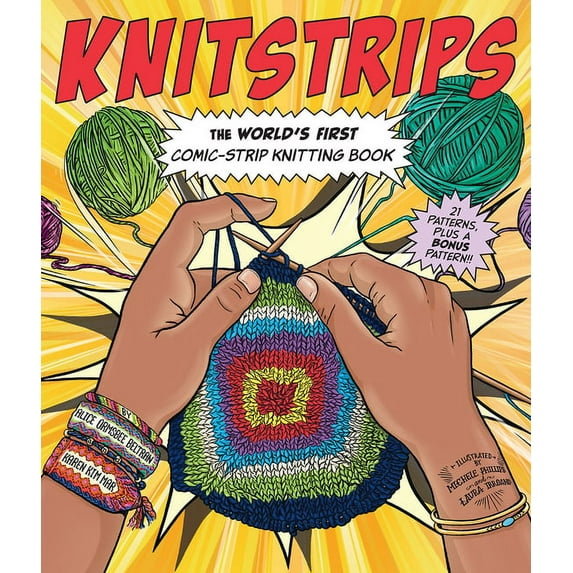Knitstrips: The World's First Comic-Strip Knitting Book, (Paperback)