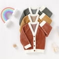 thumbnail image 1 of Knitted Baby Cardigan Sweater, 1 of 8